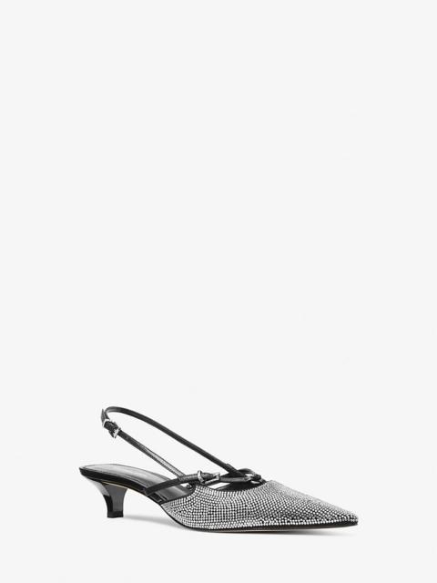 Selina Embellished Slingback Pump