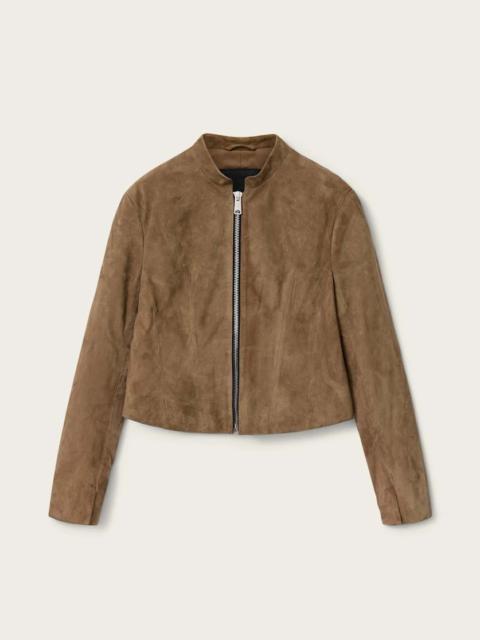 SADLER SLIM FIT SUEDE JACKET