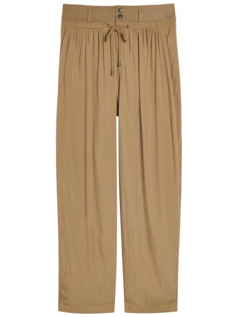 Isabel Marant Inaya Drawstring Woven Trousers