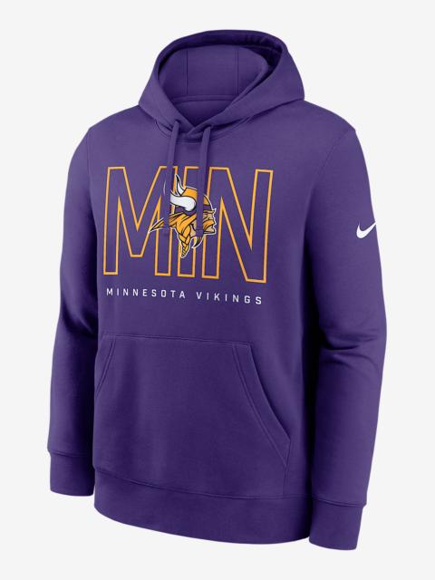 Minnesota Vikings Busted Play Club Men's Nike NFL Pullover Hoodie