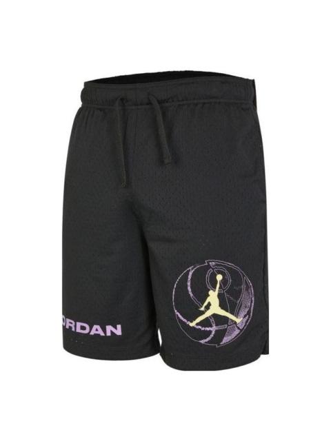Air Jordan Dri-FIT Jumpman Shorts 'Black Purple' DZ4123-011