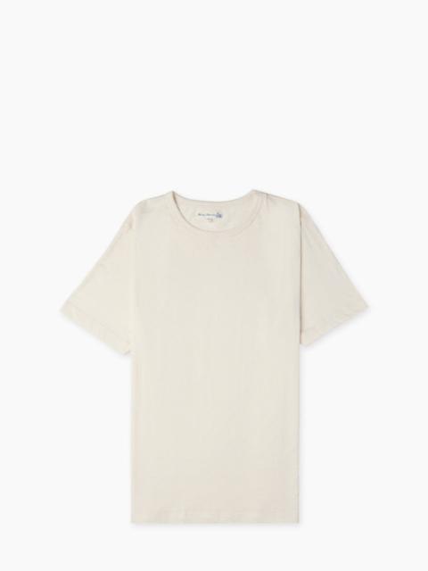 MERZ B. SCHWANEN 1950S CREW NECK TEE NATURE