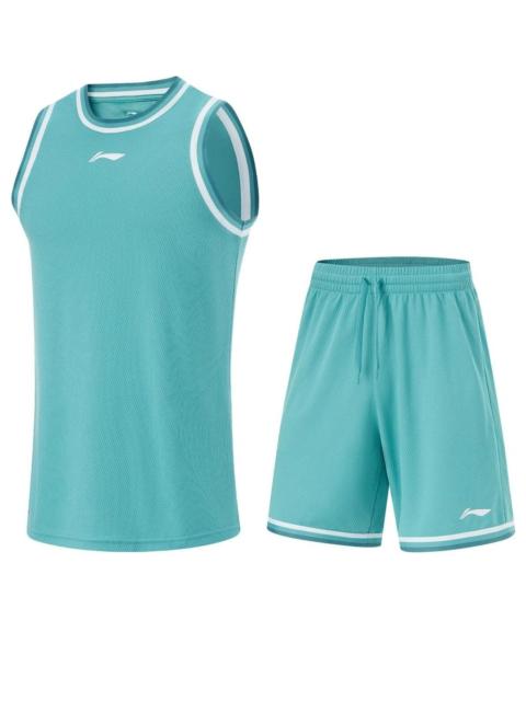 Li-Ning Basketball Competition Suits 'Teal' AATU017-6