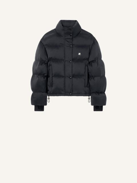 NYLON SHORT PUFFER JACKET