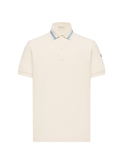 Men's Polo Shirt in Cotton Piquet - White