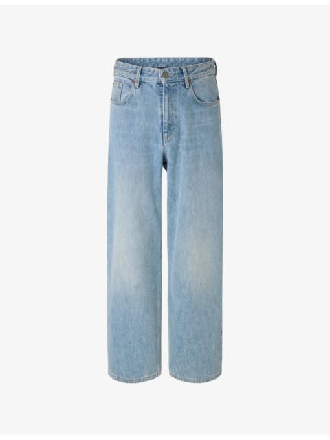 Harrison Straight-Leg Denim Jeans