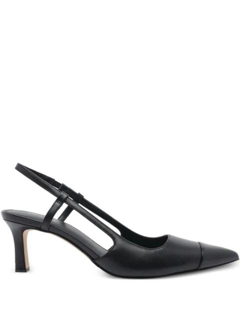 "Alora" Toe Cap Medium Sling Pump
