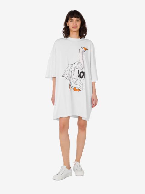HEAVY COTTON OVERSIZE DRESS GOOSE