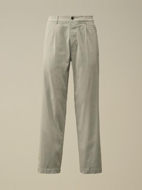 Stretch Sateen Regular Pants