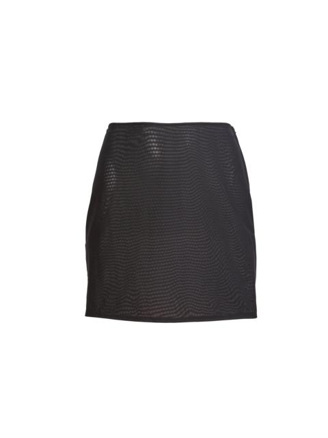 Mesh Mini Skirt
