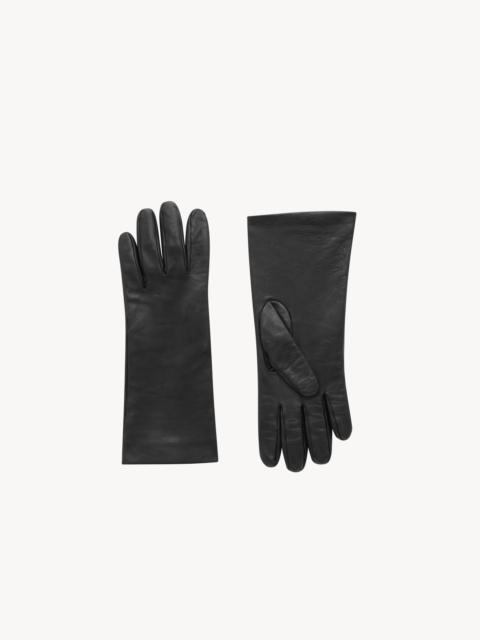 GAUNTLET GLOVES IN LAMBSKIN