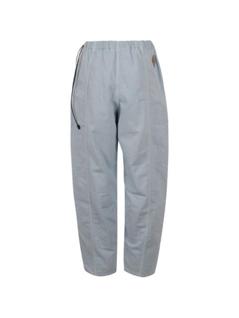 elasticated panelled trousers