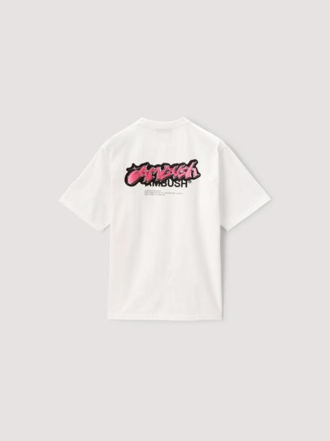 OVER DYE STRICKERS LOGO T-SHIRT