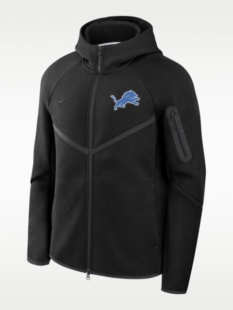 Detroit Lions Tech Fleece Windrunner Men's Nike NFL Full-Zip Hooded Jacket