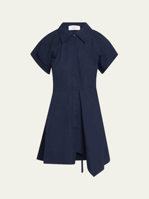 Julie Short-Sleeve Shirtdress