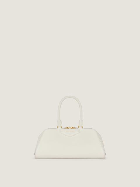 SMALL ANTIGONA CUBE EAST-WEST BAG IN BOX LEATHER