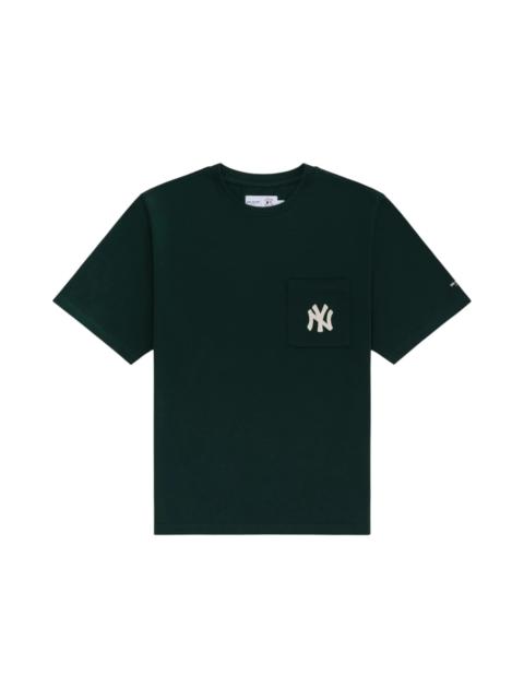 Aime Leon Dore Yankees Chainstitch Pocket Tee Green