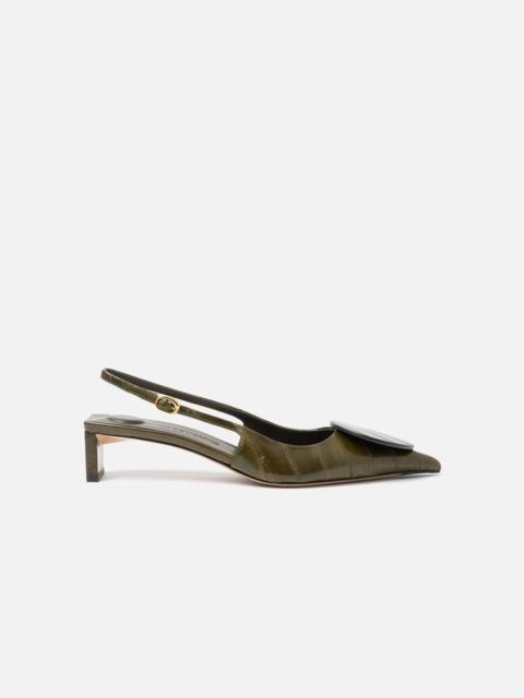 The low Duelo slingbacks