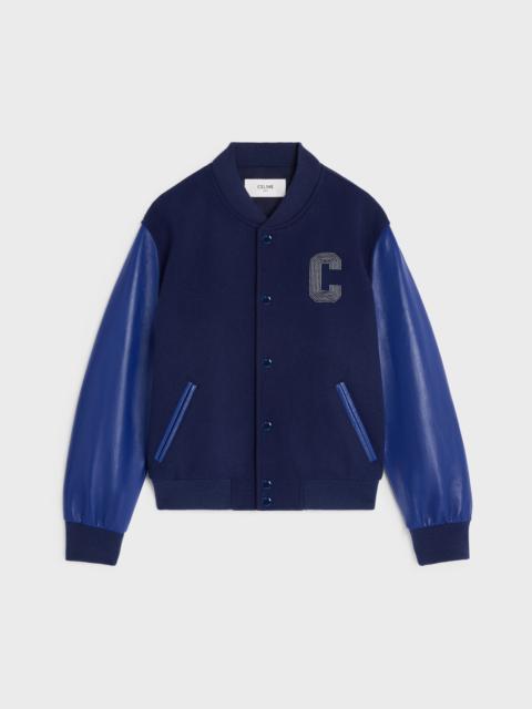 TEDDY JACKET IN TEXTURED WOOL