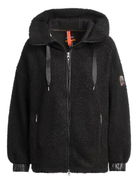 hooded fleece jacket