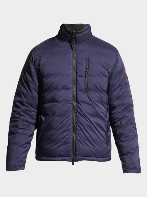 Men's Lodge Zip-Front Puffer Coat