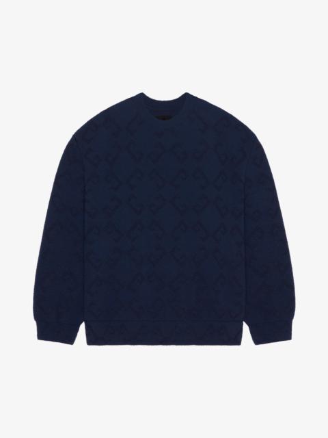 SWEATER IN MONOGRAM 72 JACQUARD