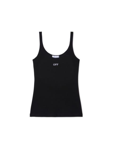 Off Stamp Rib Tank Top