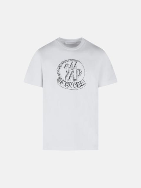 WHITE COTTON T-SHIRT