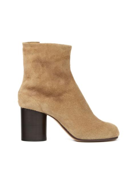 Tabi suede ankle boots
