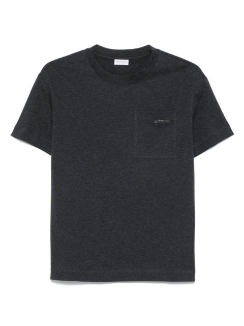 chest-pocket short-sleeve T-shirt