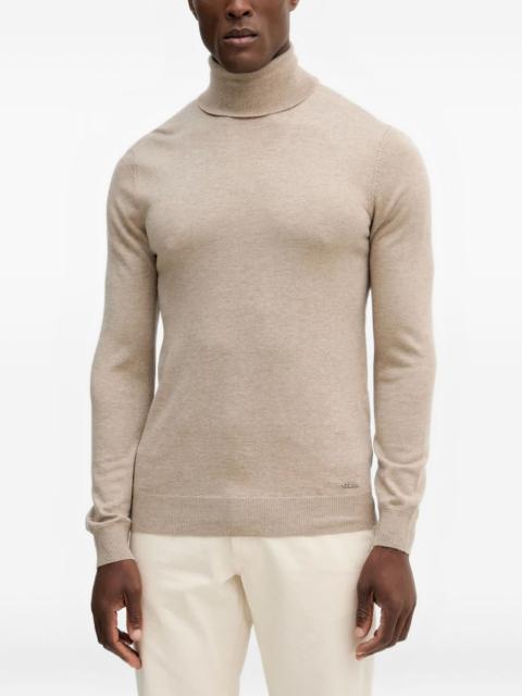 roll-neck sweater