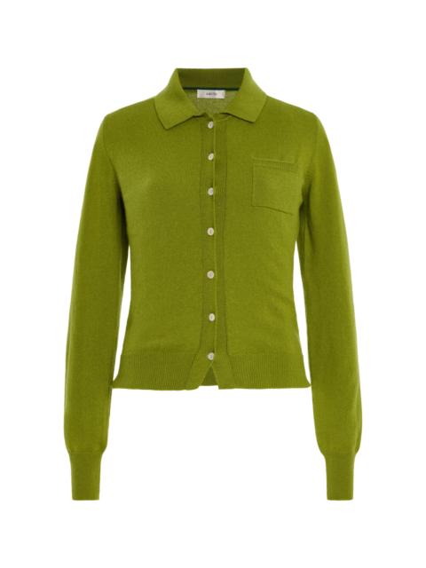 Cardiganino Cashmere Cardigan green