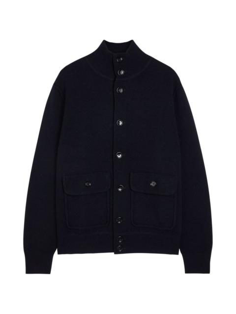 button patch pocket jacket