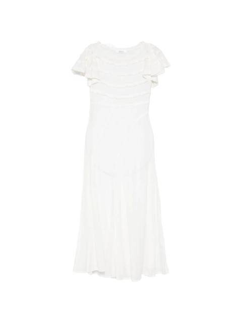 Gimaguas Mary Ruffled Midi Dress