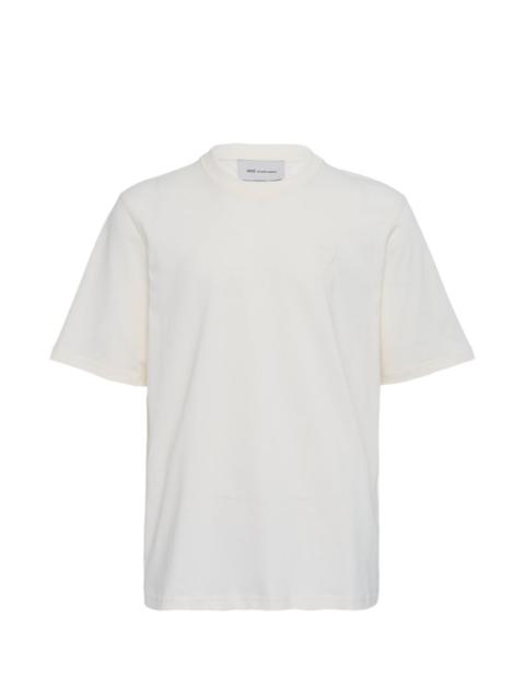 logo-embossed T-shirt