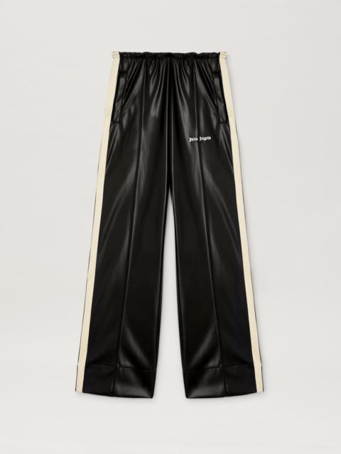 Leather Effect Track Pants