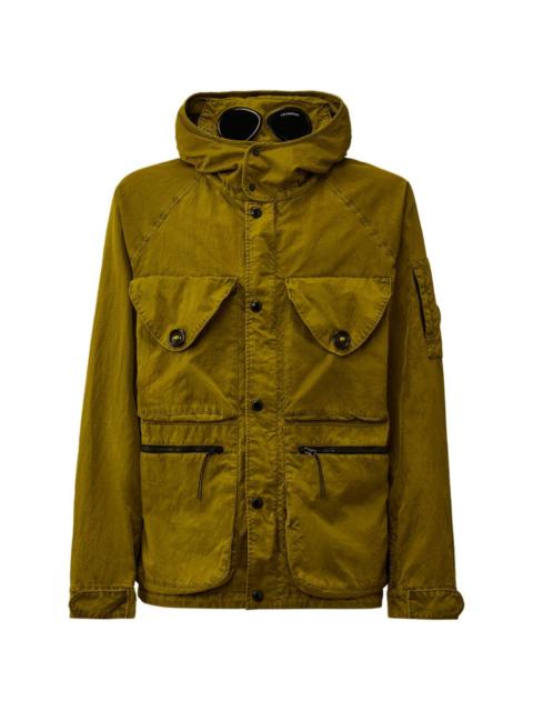 hooded multi-pocket jacket