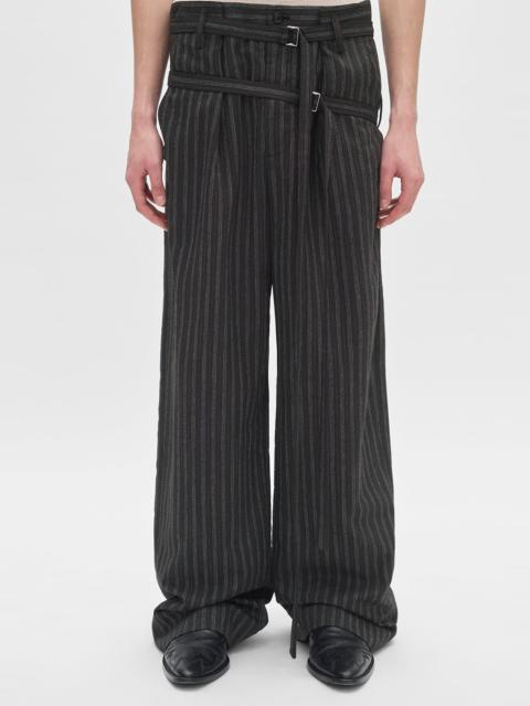 Woubrecht High Comfort Double Belted Trousers