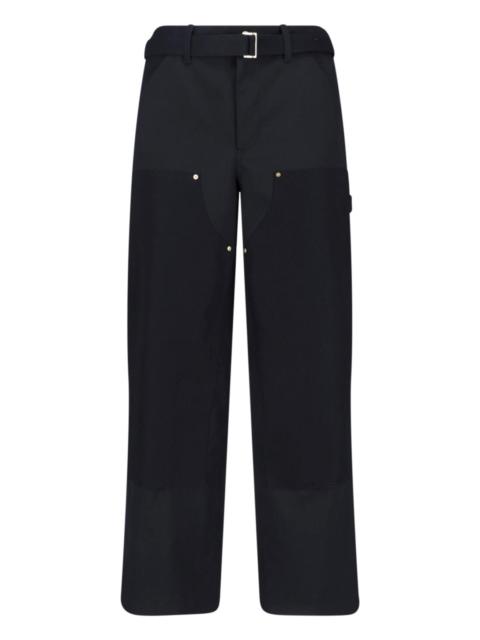 X CARHARTT WIP 'DOUBLE KNEE' PANTS