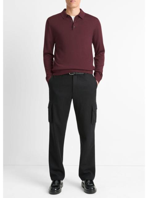 Wool Polo Sweater