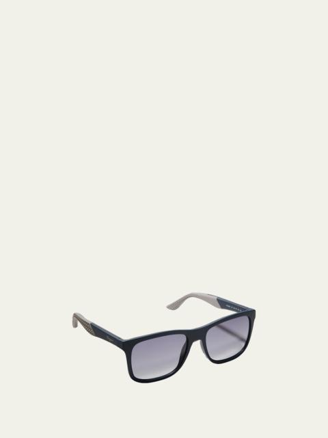 Men's Italian Lifestyle Gancini Square Sunglasses