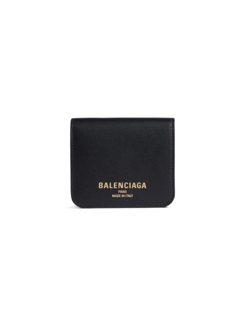 Women's Cash 2.0 Flap Coin And Card Holder  in Black