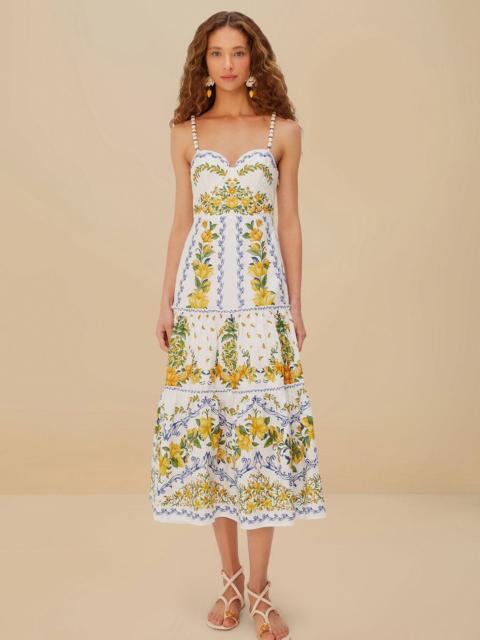 Off-White Sicily Organic Cotton Midi Dress