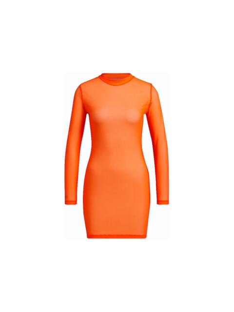adidas Ivy Park Swim Cover-Up Dress Solar Orange