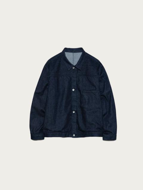 Short Denim Jacket - Indigo
