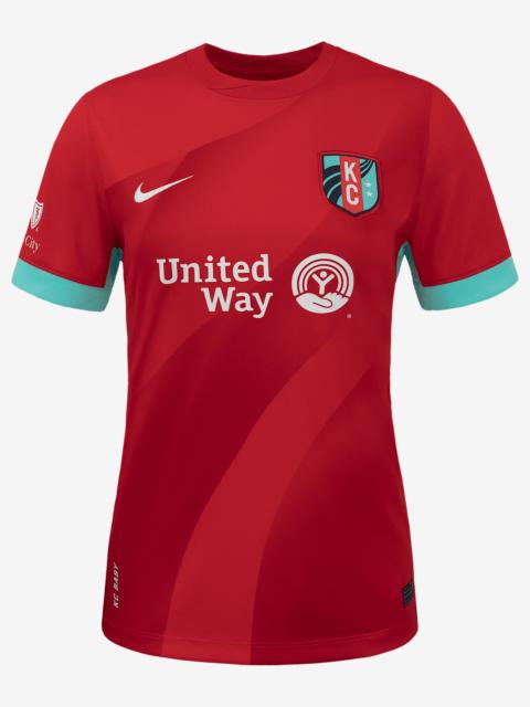 KC Current 2025 Stadium Home Women's Nike Dri-FIT NWSL Replica Jersey