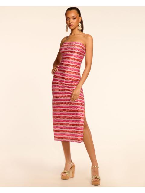 Sparkle Chevron Nava Coverup Dress