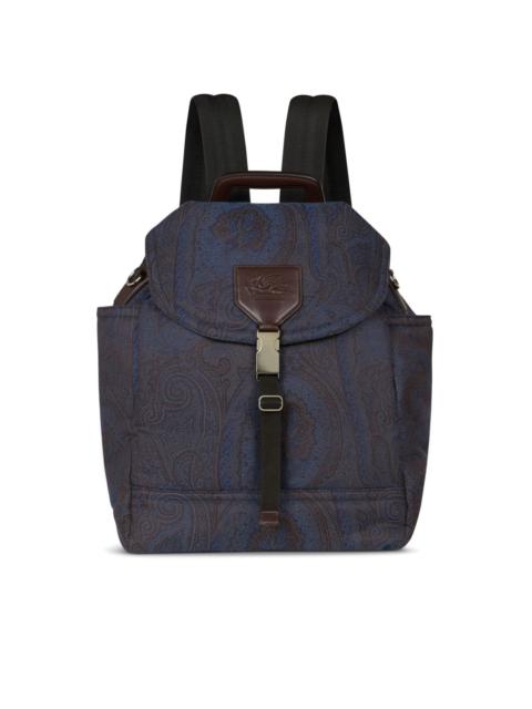 Pegaso-motif backpack