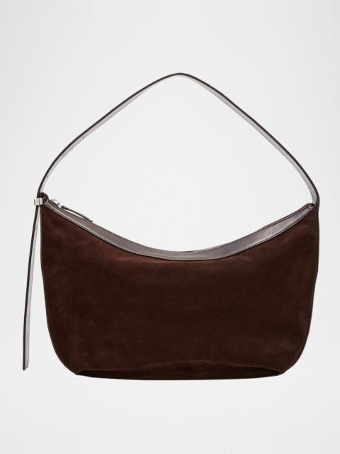 Large Demy Suede Shoulder Bag