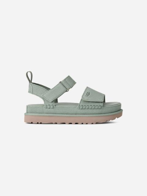 ® Women's Goldenstar Suede Sandals in Artichoke